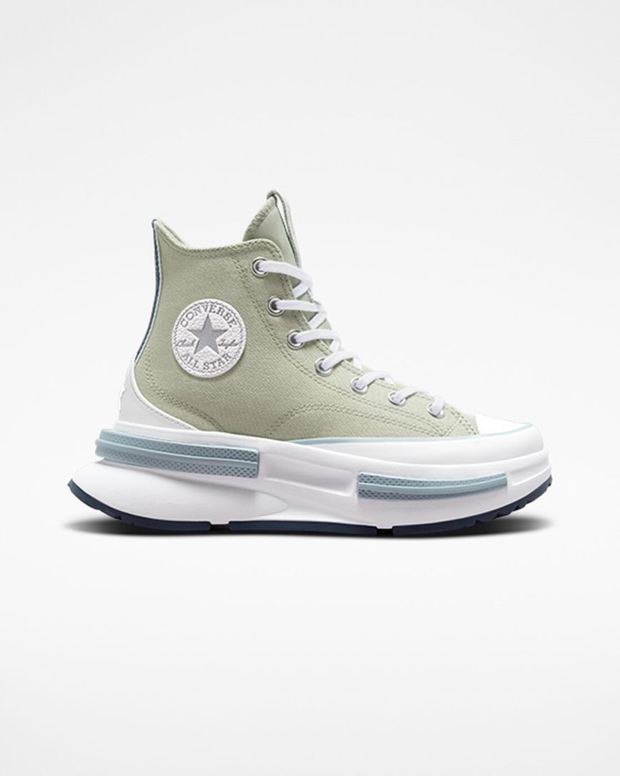 Pánské Boty Vysoké Converse Run Star Legacy CX Olivy Zelené | CZ QNPL58